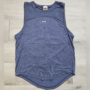 GymShark Women's Heather Blue Flex Tank Top Size XS